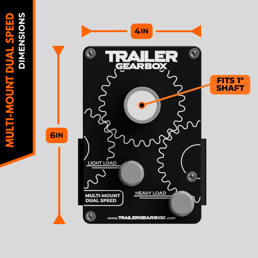Multi-Mount Gearbox - Dual Speed