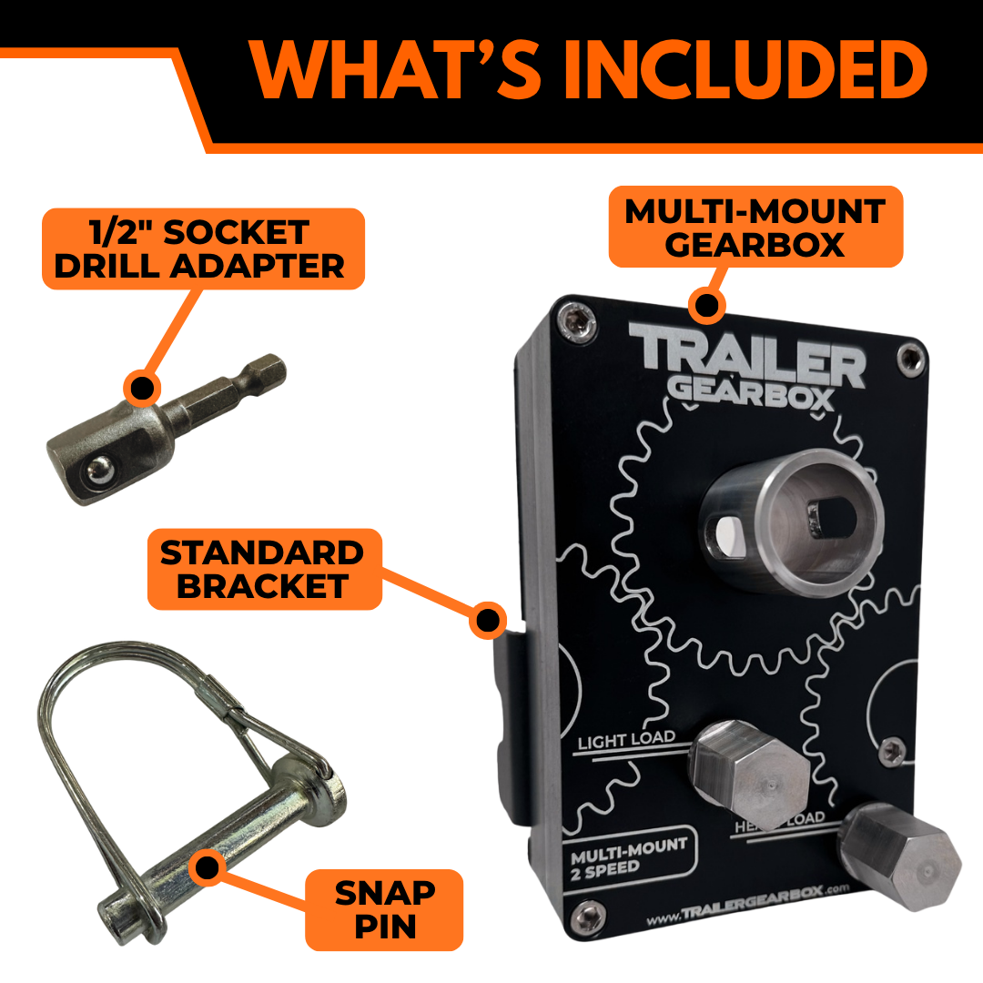 Multi-Mount Gearbox - Dual Speed